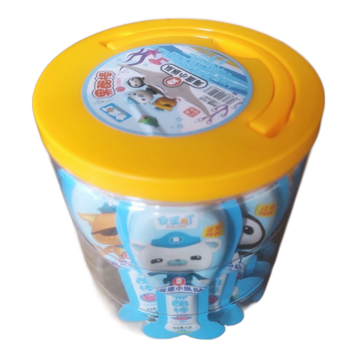 Желе на палочке с соком "Морская команда" вкус персика 20шт/упаковка 2084-1-1