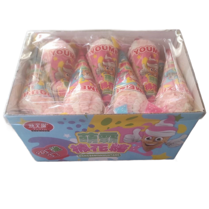 Зефир "Мороженное" в вафельном стаканчике 20шт/упаковка 1716-2-1