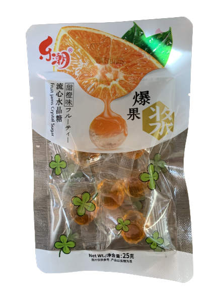 Конфеты желейные апельсин 橙子 20шт/упак /837-2