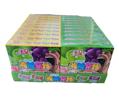 Конфеты кислые фруктовые 20шт/упак /1483-1а