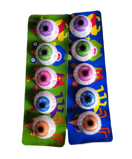 Шоколад с печеньем глаз 60шт/10упак Коробка /1590-1