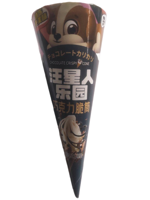 Шоколадно-вафельный рожок 18гр 20шт/12упак Коробка 2123