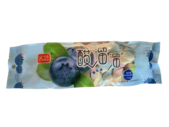 Маршмэллоу черника 蓝莓 138г/48шт Коробка /299-7