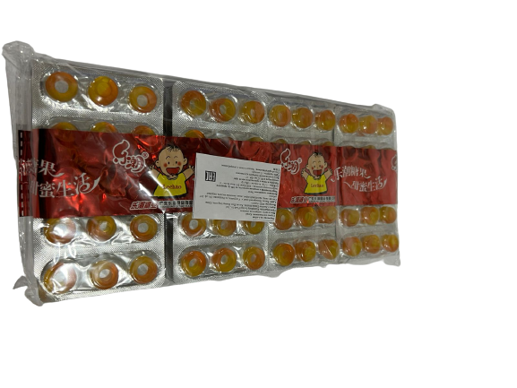 Желе фруктовое 20шт/упак /1212-1а