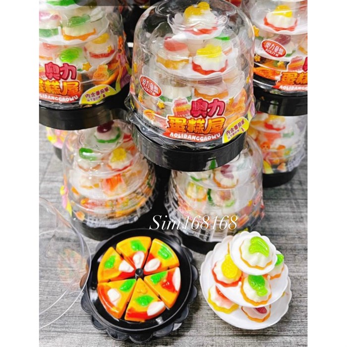 Желейные конфеты "Фруктовый десерт" 18шт/упаковка 2017-1