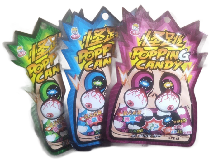 Конфета шипучка с 3Д игрушкой 20шт/12упак Коробка 2009-1