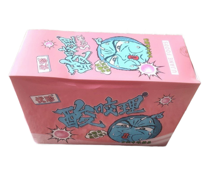 Конфеты кислые, карамель Лимончик вкус Персик 20шт/упаковка 2137-4-1