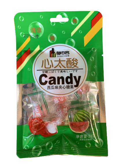 Конфеты арбуз 西瓜 20шт/упак /717-4