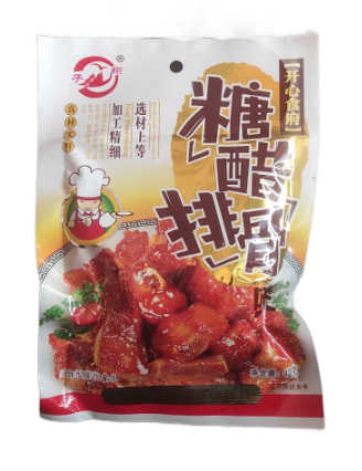 Чипсы со вкусом свинных ребер 40гр 20шт/упаковка /1811-1