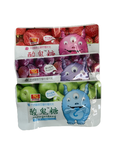 Конфета монстр 各種口味 13г 30шт/20упак Коробка /561-1