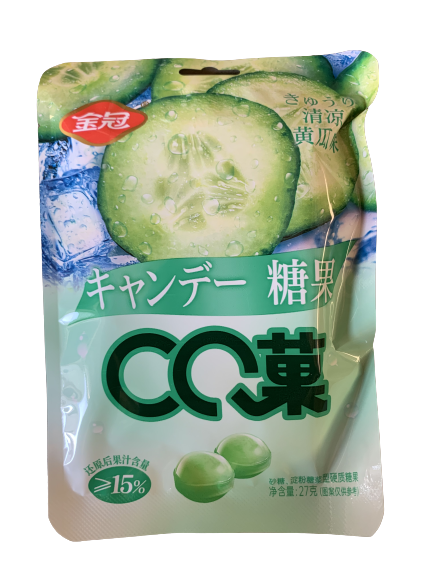 Конфеты огурец 黄瓜 20шт/упак /793-3