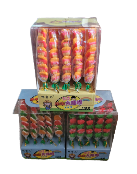 Фруктовые конфеты 20шт/упак /1498-1а