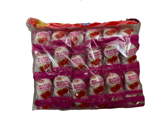 Маршмеллоу клубника 草莓 60шт/30упак Коробка /1011-3