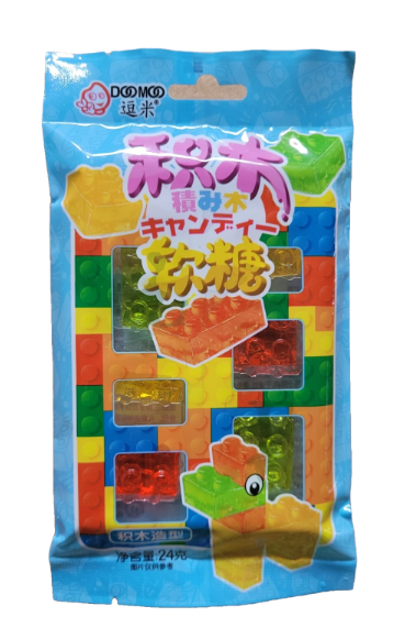 Желе фруктовое лего 12шт/упаковка /1621-1а