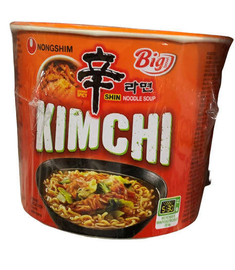 Лапша остая кимчи чашка 16шт Коробка /1134