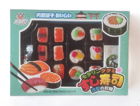 Конфеты желе Суши-Роллы 8шт/12упак Коробка /1852