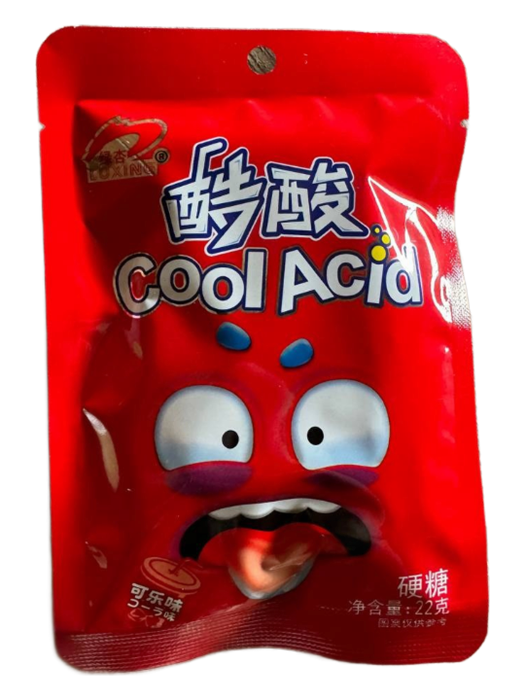 Освежающие кислые конфеты  кола  20шт/упаковка 3008-3