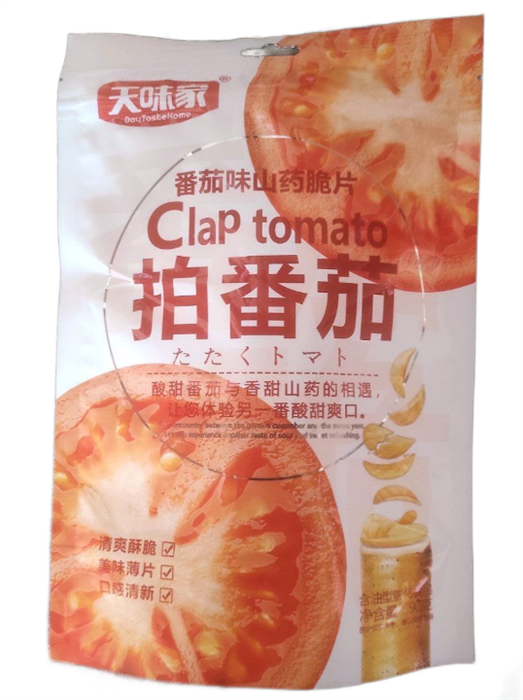 Чипсы из сладкого батата со вкусом Помидора 90гр/50шт Коробка 2235-3 - фото 29375