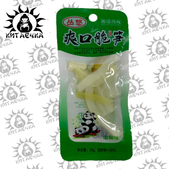 Бамбук резаный 没有胡椒 35г/30шт Коробка /898-2