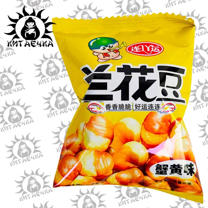 Закуска из жареных бобов со вкусом краба 20гр/~230шт Коробка 2015-1