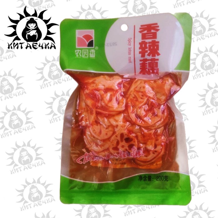 Маринованный острый лотос 200г/30шт Коробка /892-2 - фото 29748
