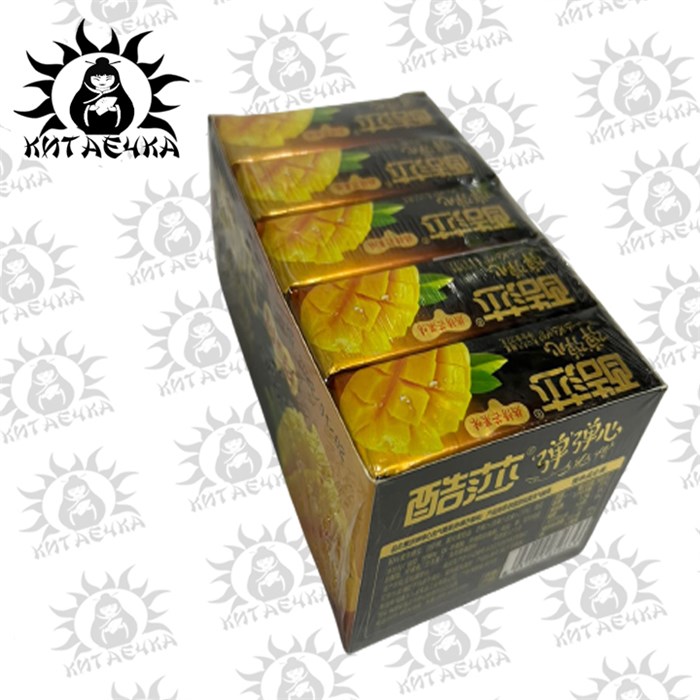 Жевательная конфета манго 芒果 20шт/упак /1214-2а