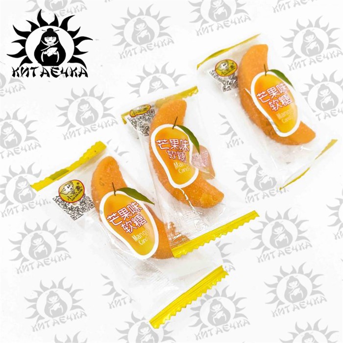 Конфеты манго желе 芒果 2,5кг/6упак Коробка /308