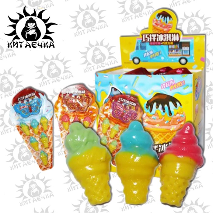 Мармелад в форме мороженого 20шт/12упак Коробка 2120