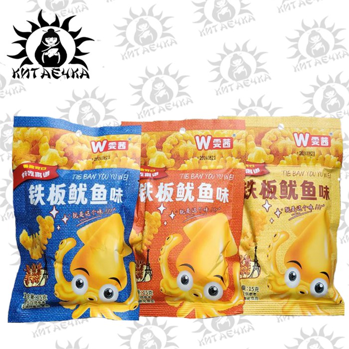 Чипсы "Кальмарчик" 15гр 30шт/упаковка 2292-1