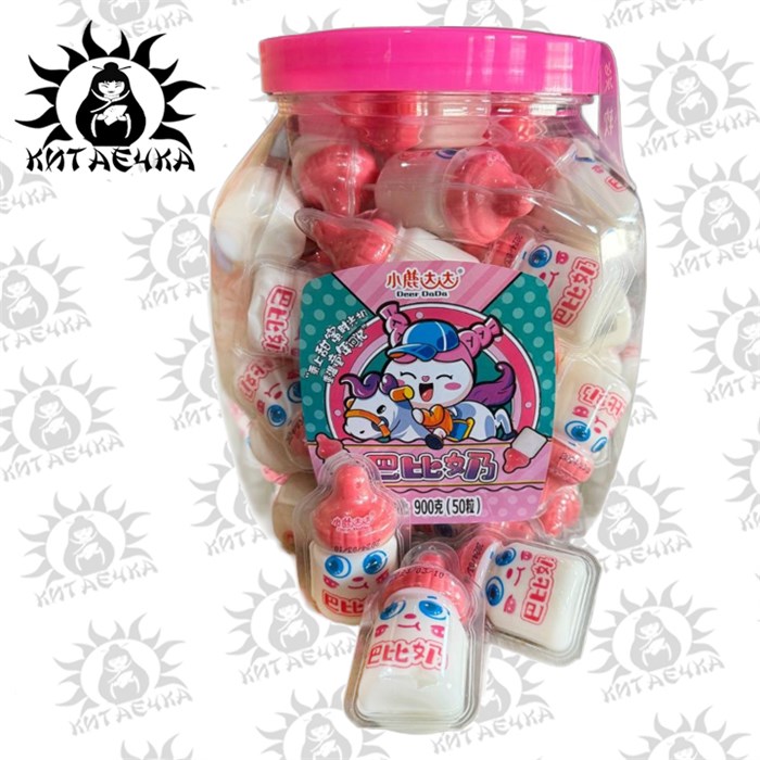 Желе молочное Deer DaDa 50шт/6упак Коробка /1351-2