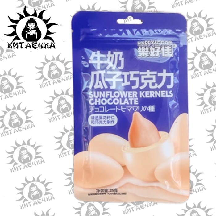 Семечки в шоколаде Белый шоколад 20шт/12упак Коробка /1788-1