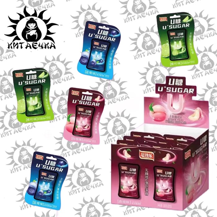 Мятные фруктовые пластинки 20шт/упаковка 3036-1