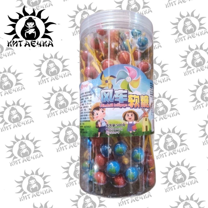 Мармелад "Ветряная мельница" 10гр 50шт/упаковка 2193-1