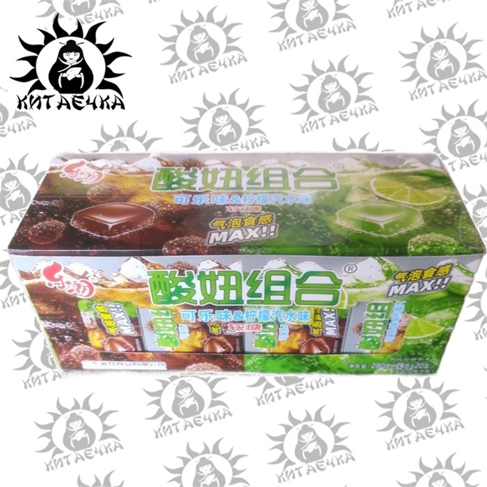 Конфеты Кола-Лайм 20шт/30упаковка 715-5-1