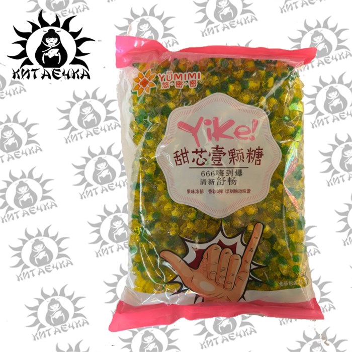 Весовые конфеты ананас 2,5кг/6упак Коробка 2308-8