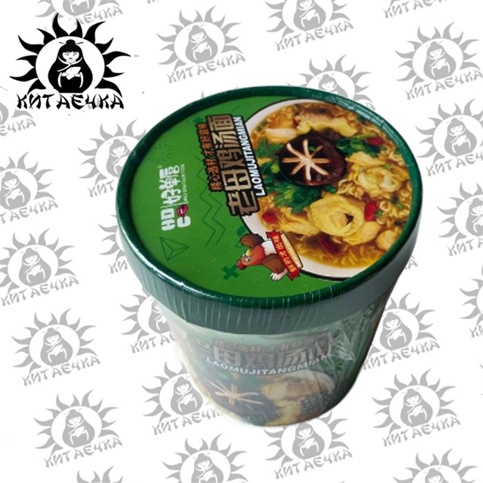 Лапша с курицей чашка "Тамгмен" 61г 10шт/12упак коробка 3123-1