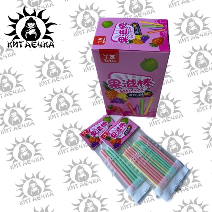 Фруктовые йогуртовые палочки 30г 20шт/упаковка 3128-1