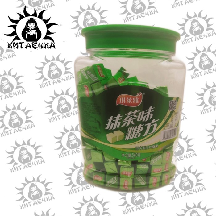 Конфета фруктовая Матча 190шт/упаковка /766-ж-1