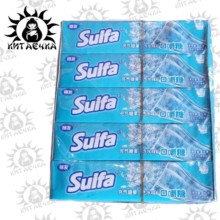 Акция 20.01.26 Жевательная конфета Suifa со вкусом Содовой 20шт/упак 2257-3штакция - фото 32397