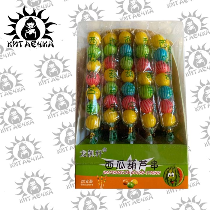 Жевательная резинка арбузик 20г 20шт/12упак Коробка 3276