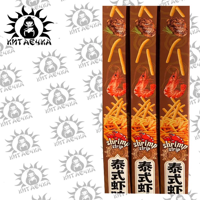 Креветочные чипсы "Яди" со вкусом тушеной говядины 228г/20упак коробка 3482-3