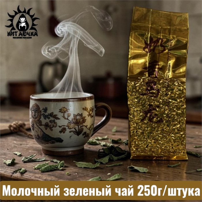 Молочный зеленый чай 250г/шт /233шт