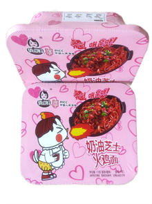 Лапша с индейкой и сливочным сыром острая(Чашка) 113гр/12шт Коробка 2175-1