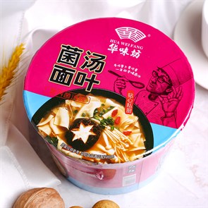 Лапша с грибами шиитаке 营养菌汤味 (красная) чашка 12шт Коробка /902-1