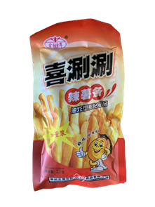 Чипсы картофель фри 棍子 20шт/упак /732-2a