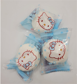 Зефир китти сливочно черничный 蓝莓 1кг/10упак Коробка /1067-1