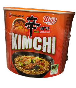 Лапша остая кимчи чашка 16шт Коробка /1134