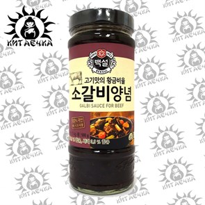 Соус маринад для говяжьих ребрышек Гальби (КОРЕЯ) 500гр/12шт Коробка 2165