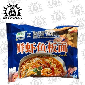 Лапша со вкусом креветки пачка 24шт Коробка 2272-4