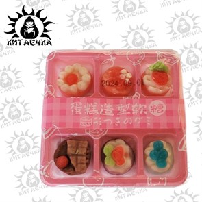 Мармеладки в форме торта 20гр 20шт/12упак Коробка 1931-4